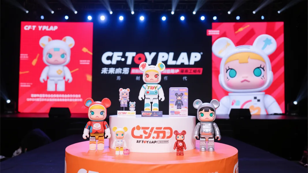 CFTOYS全新原创运动少女YOYO掀起热潮，预计9月亮相