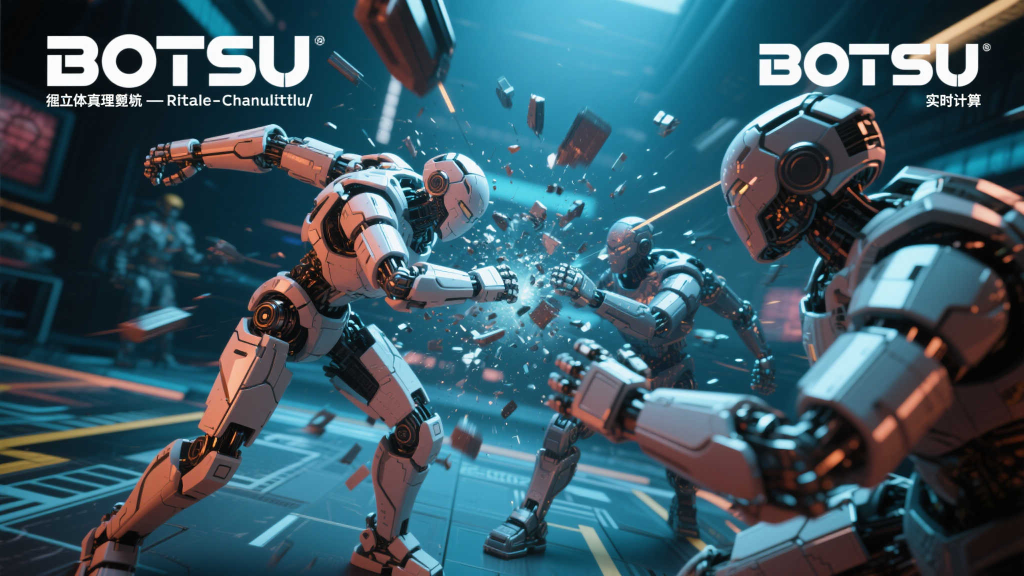 《BOTSU》:玩家在机器人竞技中进行物理运算对战 《BOTSU》:玩家在机器人竞技中进行物理运算对战